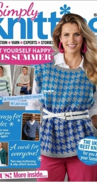 Simply Knitting - Issue 224  +  Burda Knitting - Issue 5  +  150 Thrifty Knits Issue 2 by Becky Skuse 2022