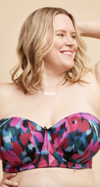 Cashmerette - No 7303 - Symmes Strapless Bra - Sizes 28C-54J