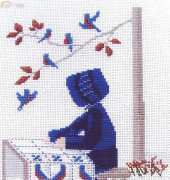 Lynns Prints / Diane Graebner DGX-149 - The Bluebird Quilt