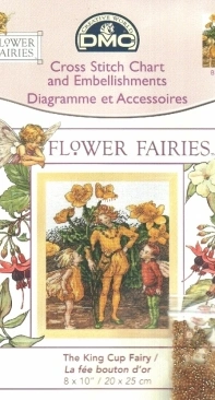 DMC Flower Fairies BL/178-56 The King Cup Fairy XSD
