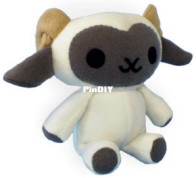 NessiesPatterns - Chebeto - 9 inch Sheep No 1125