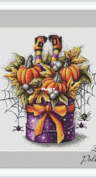 Halloween Bouquet by Evgenia / Evgeniya Poluektova