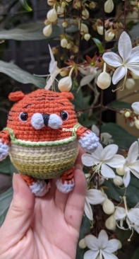 Tiger keychain