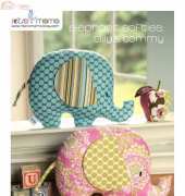 Retro Mama - Elephant Softies - Tilly & Tommy