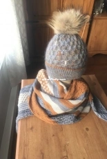 Tuque en treillage by Jool’s knit - French -  Free