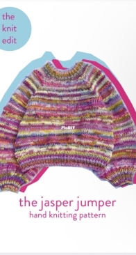 The Jasper Jumper by Charlie Millar - The Knit Edit