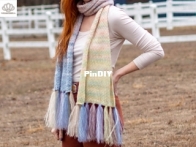Salty Mermaid Scarf by Vanessa Ewing