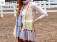 Salty Mermaid Scarf by Vanessa Ewing