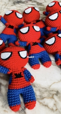 Mini spiderman no pattern
