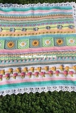 Spitspot Loves Crochet - Sapphire Cameron - Summer love Blanket