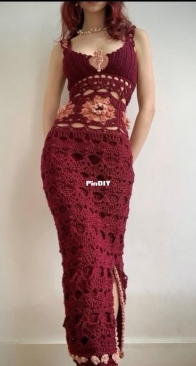 Aurein.crochet - Lotus dress - English