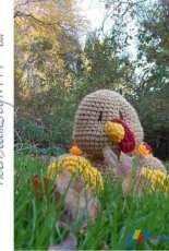 Fiber Doodles - K4TT - Babys First Plushie - Turkey