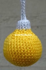 Haakbaak - Marjolein Flick - Round Christmas Tree Bauble - Free