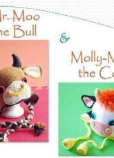 Ira Rott Designs - Ira Rott- Mr Moo the Bull and Molly Moo the Cow