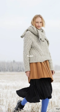 Florens Flettegenser by Stina Fredriksson - Rauma Garn - Norwegian