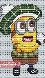 Elf Workshop Designs - Minion - Golfer by Anastasia Ertom
