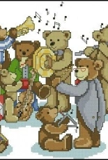 Design Works Crafts - 9625 Teddy Bear Band XSD