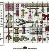 DMC 1659 - Sewing Utensils