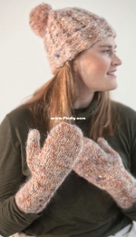 Augusta Mittens + Hat by Amy Christoffers-Free