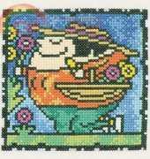 Heritage Stitchcraft QLGY102 - Gaynor The Gardener by Peter Underhill