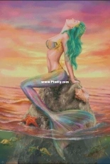 HAED HAEAAL 20180012 Mermaid at Sunset by Alena Lazareva