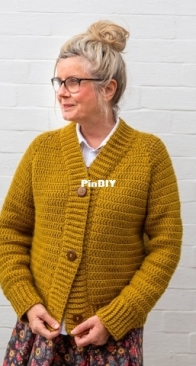 Choosy Stuff - Beth Riley - The Old School Cardi For Grown-ups
