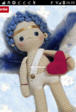 Galamigurumis - Gala Rebes - Cupid Amigurumi A little lover for Valentine- Spanish- Free