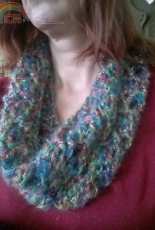 Funky Chunky Cowl by Shannon Sanchez -Free