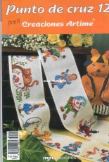 Creaciones Artime-Punto de Cruz No.12 (Magazine)
