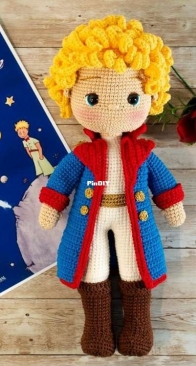 Meu Atelie Croche - Priscila de Oliveira - Little Prince - Pequeno Principe - Portuguese