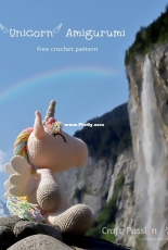 Craft Passion - Joanne Loh - Aile Winged Unicorn Amigurumi - Free