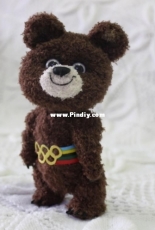 Anastasia Loseva - Olympic bear - Russian
