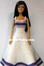 White striped dress_Unknown Designer _Russian Translated