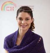 Lion Brand Yarn - Royal Triangle Shawl