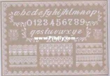 Savoir Faire Vailly 50504 - Sampler Dentelles