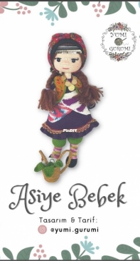 Yumigurumi - Asiye Doll - Asiye Bebek - Turkish