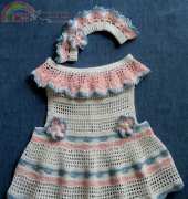 Sugar toe Babies -Annette Sanko - BabyMiss Nancy Girl Sun Dress and Matching Le Petite Bandeau