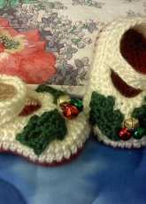 The Lovely Crow - Elizabeth Alan - Baby Holly Shoes - English