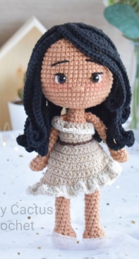 Happy Cactus Crochet - Pocahontas