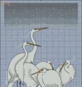 Anchor 5678000-01128 Herons in Snow