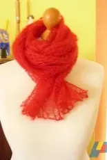 Airiella Scarf by Gudrun Neumann-Mack -Eng.,German-Free