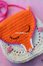 Magic with Hook and Needles - Vendula Maderska - Fox Purse