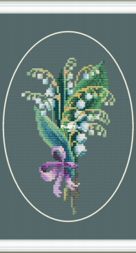 Daricheva Design #0017 - Lilies of the valley by Anastasia Daricheva