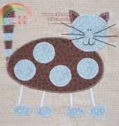 Syverkstan - Crazy Cats Quilt BOM