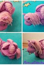 Marcsi Crochet - Maria Kezsmarki - Puzzle Pinky Pony - Free
