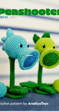 Aradiya Toys - Olka Novytska - Peashooter - German French Spanish and Russian