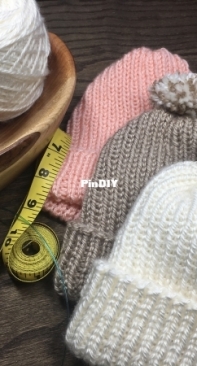 Easiest Baby Hat Ever! by Jackie Henderson-Free