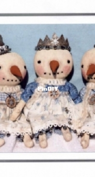 Happy Heart Patterns - HHF-452 - Snow Belles of the Winter Ball
