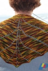 Herbstwein Schal by Martina Kuppler/Strickminel-Design-German-Free