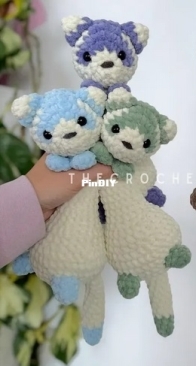 The Crochet Zoologist - Emily - Mochi the Black Footed Ferret